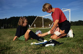 Concussions Common in Middle School Girls Playing Soccer: Study