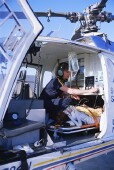 Blood Transfusion During Flight to Trauma Center Boosts Survival: Study